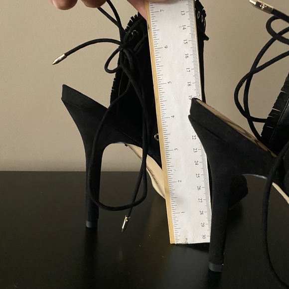 Sam Edelman black tie-up booties. New never worn - Picture 9 of 9